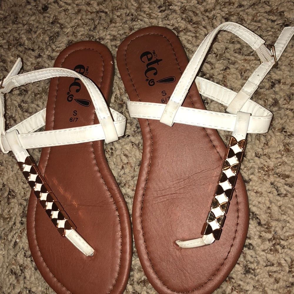 Sandals from wet seal